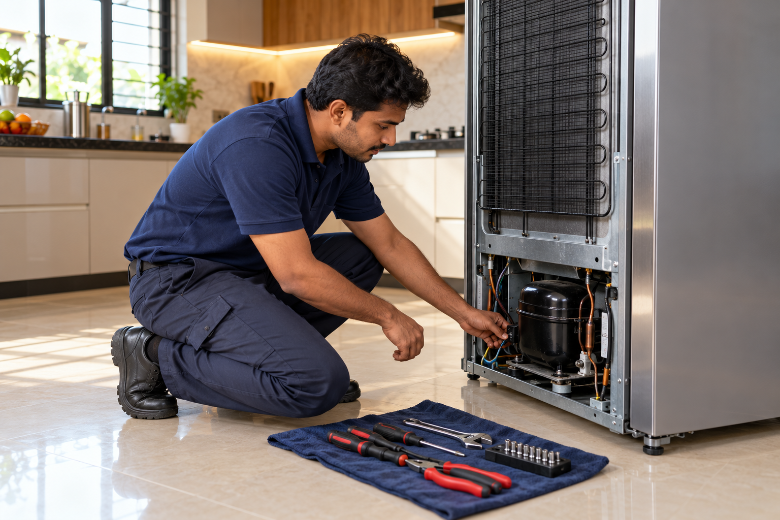 Refrigerator repair at home