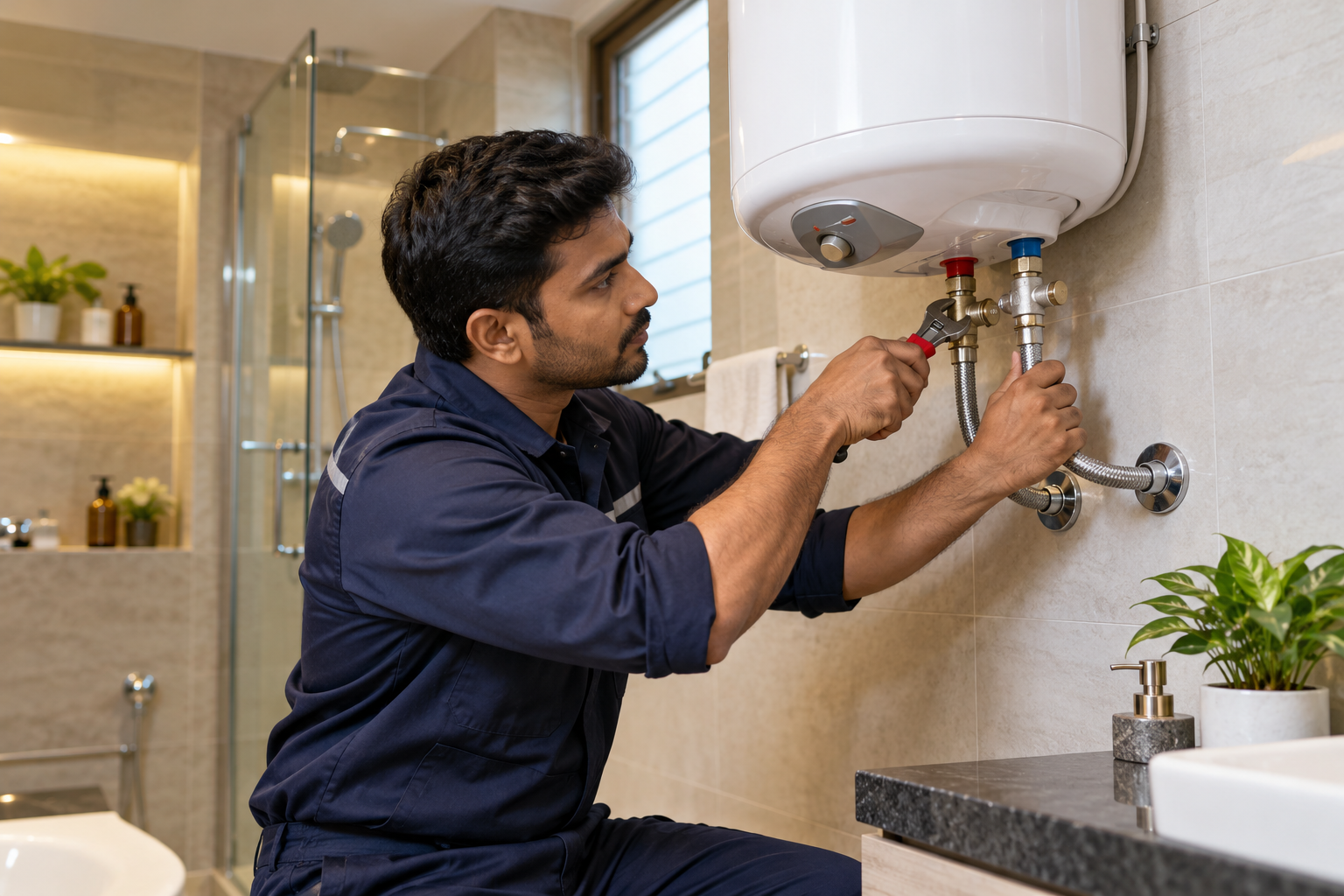 Geyser and water heater repair